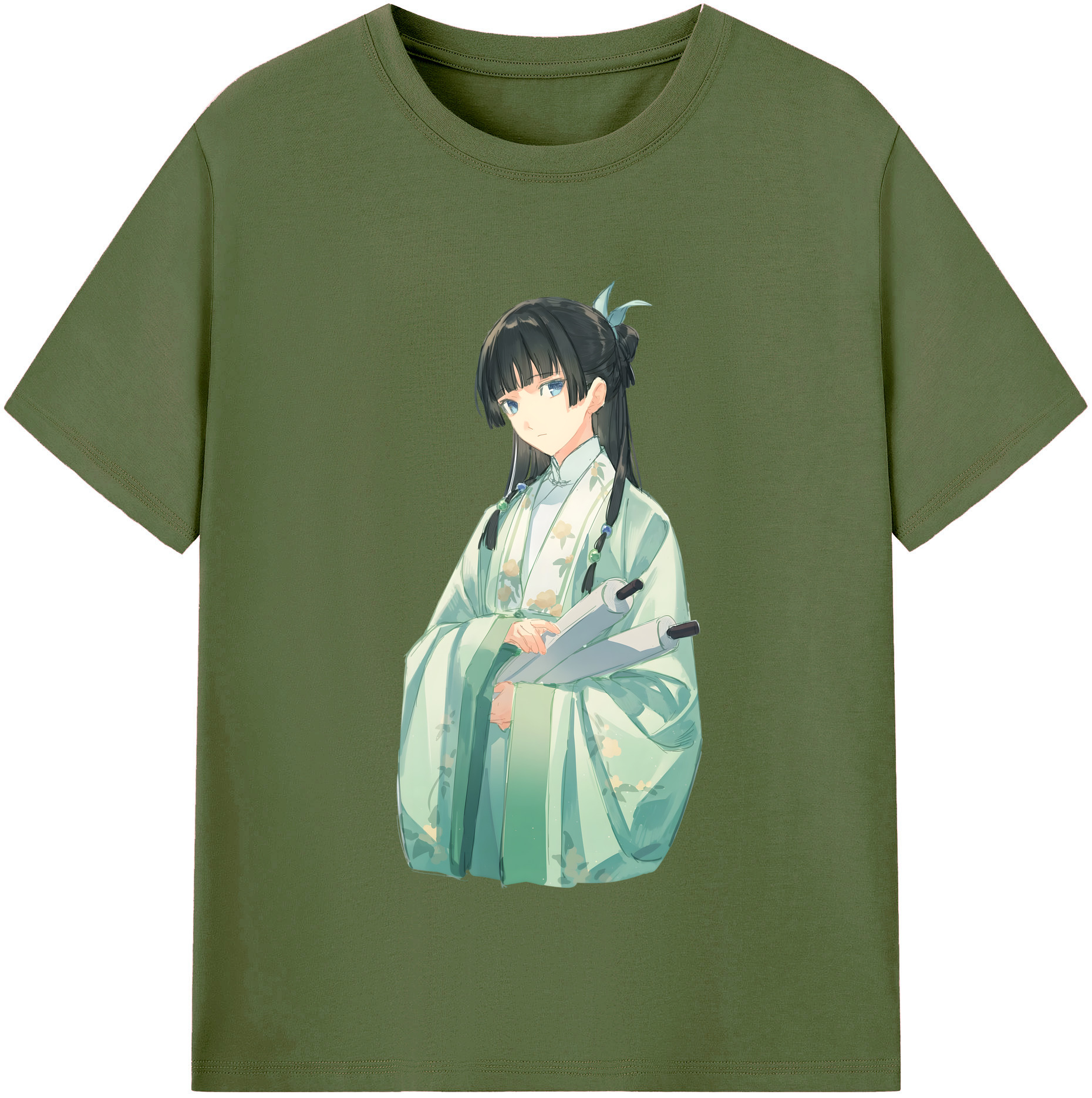 （画像用） 薬屋のひとりごと The Apothecary Diaries 綿100％半袖Tシャツ（フロントプリント）